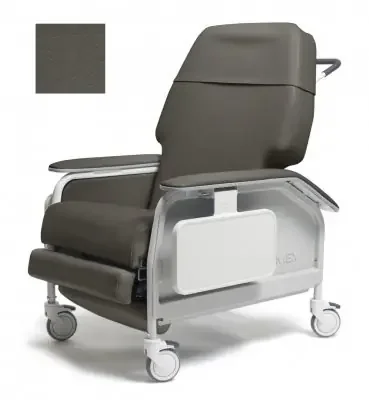 Lumex – Extra-Wide Clinical Care Recliner Dolce Meteor Four Tente Swivel Caster, Three Locking Caster – FR587W6727