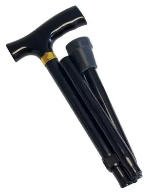 Lumex – Folding Cane Aluminum 32-1/2 to 36-1/2 Inch Height Black – 5950A-4