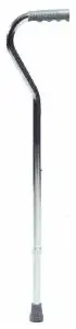 Lumex – Offset Cane Aluminum 31 to 39 Inch Height Silver – 5940A