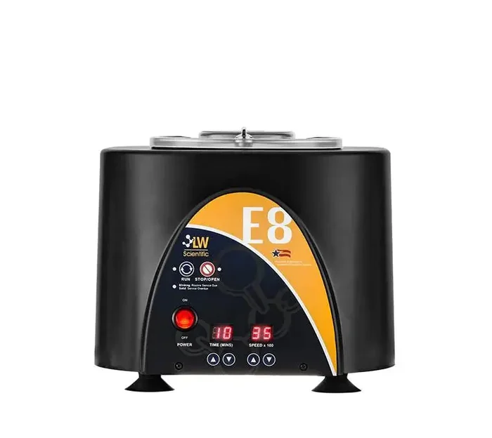 LW Scientific – Centrifuge 8 Place Fixed Angle Rotor 3,500 RPM Variable Speed – E8C-U8AV-CR03