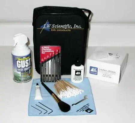 LW Scientific – Microscope Cleaning Kit with Case Any Microscope – MSP-PSK7-7777