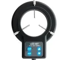 LW Scientific – Variable LED Ring Light 3 X 9 X 10 Inch, Black, 48 Bulb, 1 Year Warrenty For Stereo Microscope – ILL-LEDV-R483