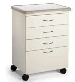 M4 Series – Treatment Cabinet Floor Standing / Mobile 4 Drawers Key Lock – M41C.490.SEH