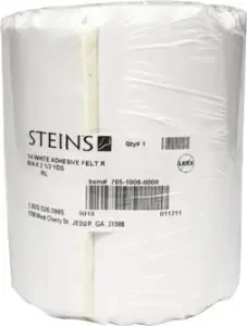 Mabis – Adhesive Felt 1/4 X 6 Inch X 3-1/2 Yard, White – 765-1008-0000
