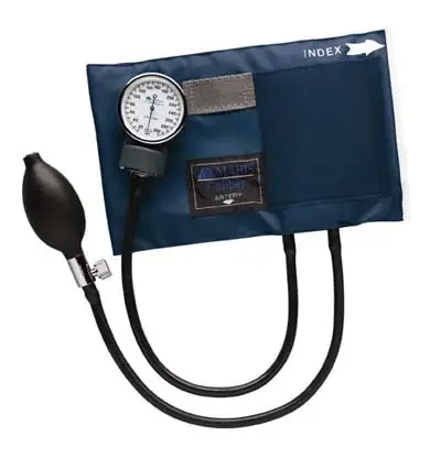 Mabis Caliber – Aneroid Sphygmomanometer Unit 2-Tubes Adult Medium Cuff – 01-130-011