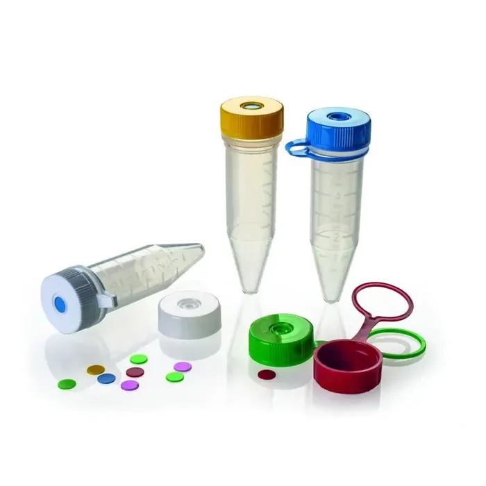 MacrewTube – Microcentrifuge Tube Conical Bottom Plain 62 mm Length 5 mL Amber Screw Cap Polypropylene Tube – T365-5TAM