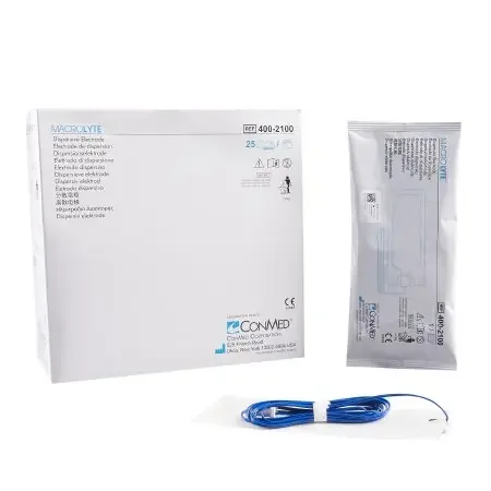 MacroLyte – Patient Return Electrode Single Corded – 400-2100