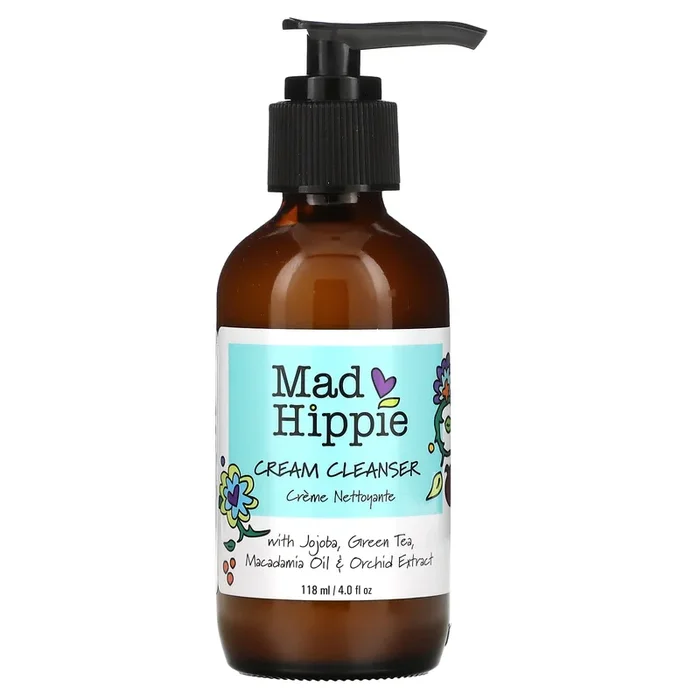 MAD HIPPIE SKIN CARE PRODUCTS, Cream Cleanser, 4 Oz