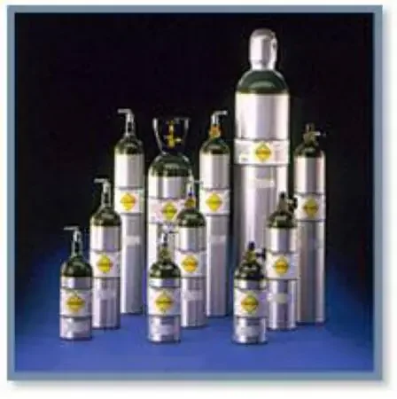 Mada Medical – Oxygen Cylinder (Empty) Size D Aluminum – 1502E