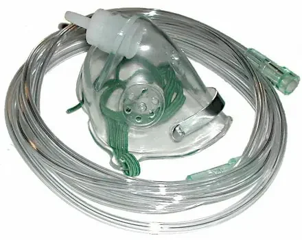 Mada Medical Products – Oxygen Mask Elongated Style Pediatric Adjustable Head Strap – 1327C