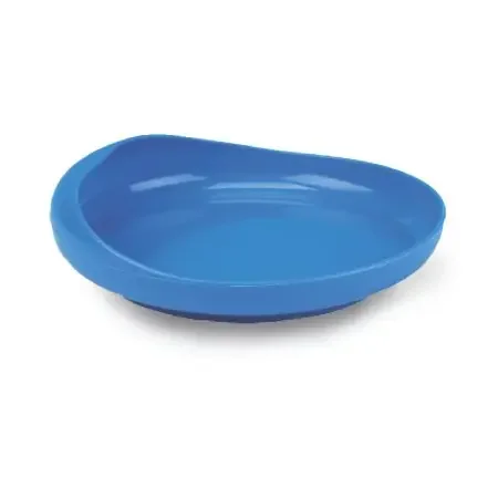 Maddak – Scoop Plate Blue Reusable Plastic 6-1/4 Inch Diameter – 745350010