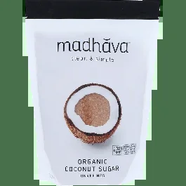Madhava Blonde Coconut Sugar Bottle-16 Oz
