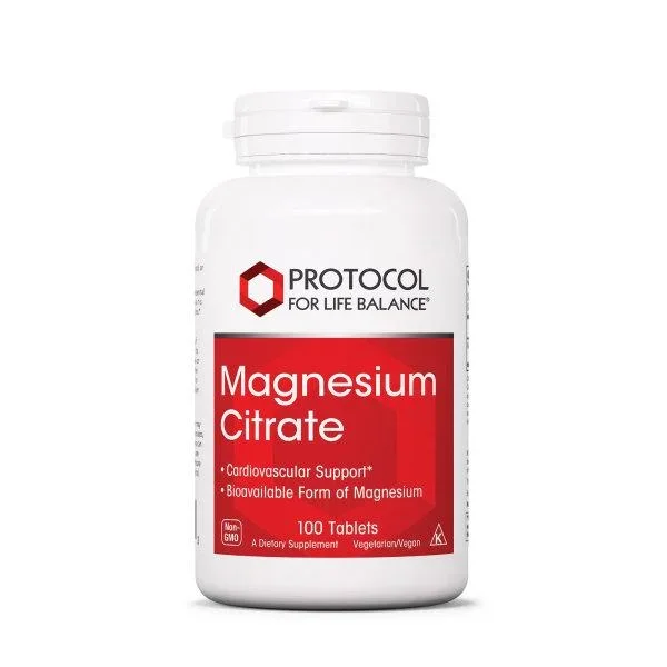 Magnesium Citrate – 100 Tablets