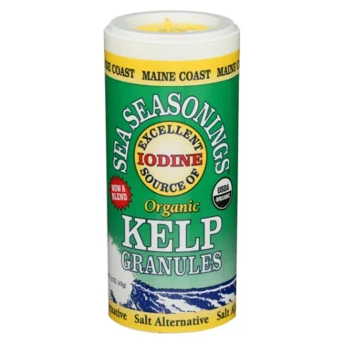 Maine Cost Sea Vegetables, Organic Shaker Kelp Granule, 1.5 Oz