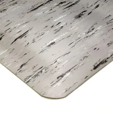 Market Lab – Antimicrobial Floor Mat 2 X 3 Foot Gray Vinyl – 3347-GY