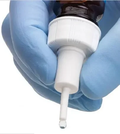 Market Lab – Control Dropper Tip 20 mm, Disposable, Latex-free, Reusable Caps, Works on most 2, 5 and 10 mL non-threaded vials For Threaded Vials – 0468