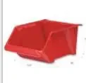 Market Lab – Extreme Temperature Storage Bin Red Fiberglass 8 X 11 X 14 Inch – 6330