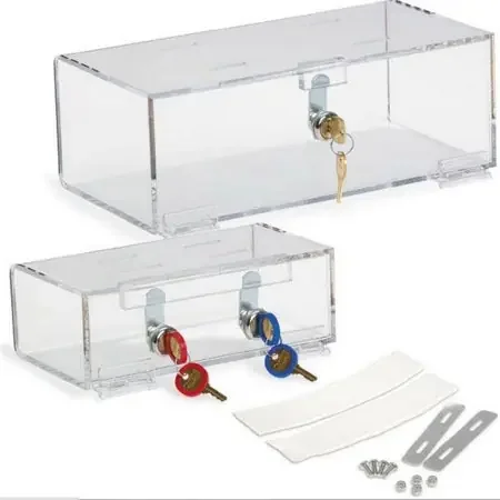 Market Lab – Medical Box Acrylic Double Key Lock – 4615