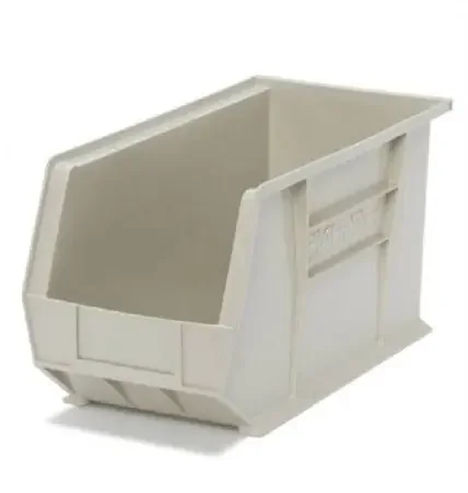 Market Lab – Storage Bin Stone Plastic 8-1/4 X 9 X 18 Inch – 6007-ST