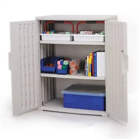 Market Lab – Storage Cabinet High Density Polyethylene 4 Shelves – 5308