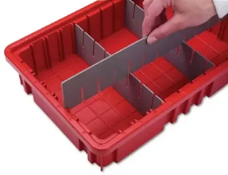 MarketLab – Storage Box Divider Gray Polyurethane – 10009