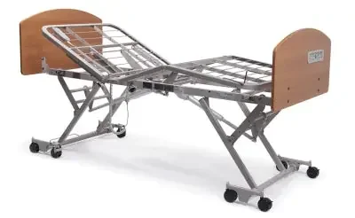 Matrix 6100 – Electric Bed Extended Care High-Low 76 to 80 Inch Length Grid Deck 5 Function 9 to 27 Inch Height Range – MAZ69174