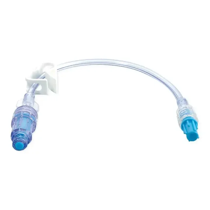 Maxplus Clear – Extension Set 8.5 Inch Tubing 1 End Port 0.8 mL Priming Volume DEHP-Free – MP5312-C