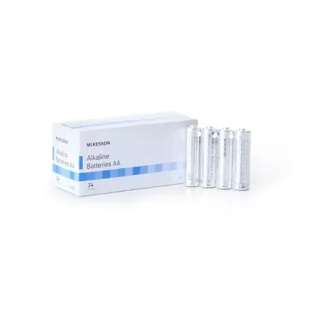 McKesson – Alkaline Battery AA Cell 1.5V Disposable 24 Pack – 4855