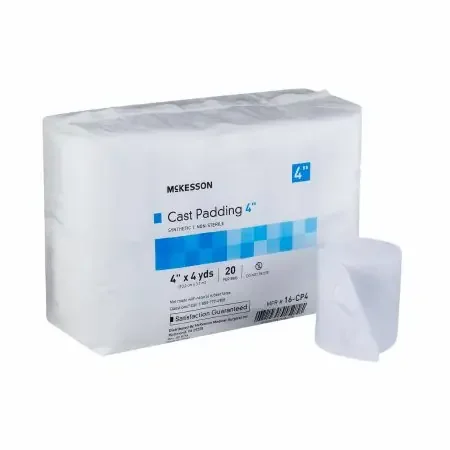 McKesson – Cast Padding Undercast 4 Inch X 4 Yard Polyester NonSterile – 16-CP4