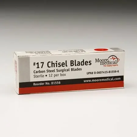 McKesson – Chisel Blade Carbon Steel Sterile – MMC 313