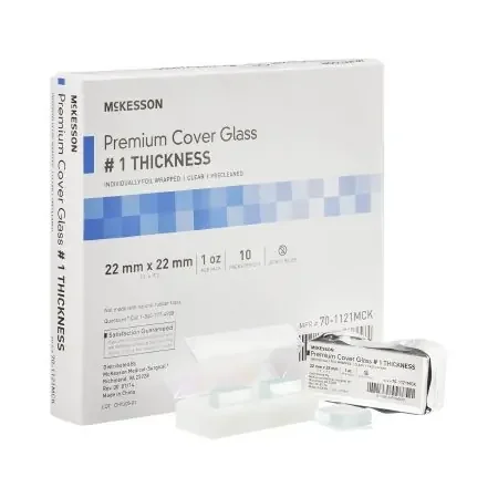 McKesson – Cover Glass Square No. 1 Thickness 22 X 22 mm – 70-1121MCK