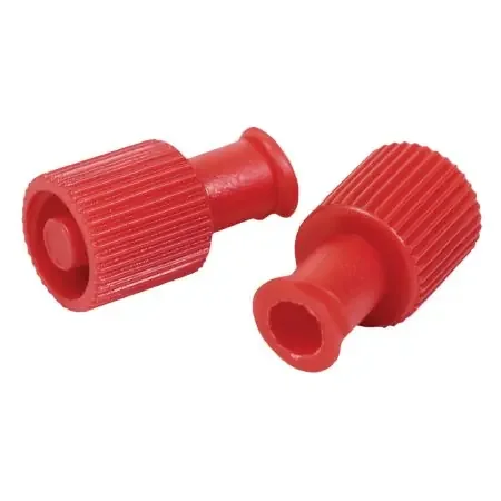McKesson – Dual Function Syringe Cap Red, Sterile – MSR1500