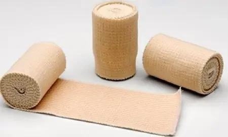 McKesson – Elastic Bandage 4 Inch X 4-1/2 Yard Standard Compression Double Hook and Loop Closure Tan NonSterile – 80860
