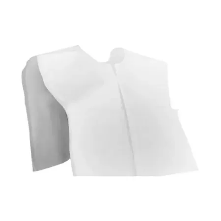 McKesson – Exam Cape White Open Sides Without Closure Unisex – 18-756
