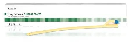 McKesson – Foley Catheter 2-Way Standard Tip 30 cc Balloon 14 Fr. Silicone Coated Latex – 16-SLFOL3014