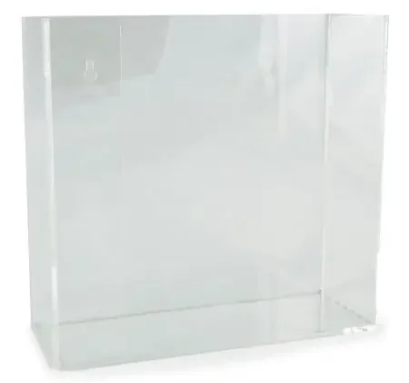 McKesson – Glove Box Holder Horizontal Mounted 2-Box Capacity Clear 4-1/4 X 10 X 11 Inch Plastic – 3112