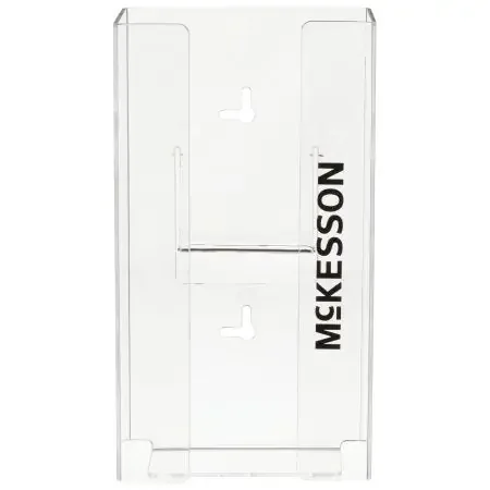 McKesson – Glove Box Holder Horizontal or Vertical Mounted 1-Box Capacity Clear 4 X 5-1/2 X 10 Inch Plastic – 16-6534