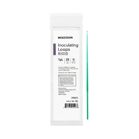 McKesson – Inoculating Loop 1 µL Polystyrene Integrated Handle Sterile – 16-1RL