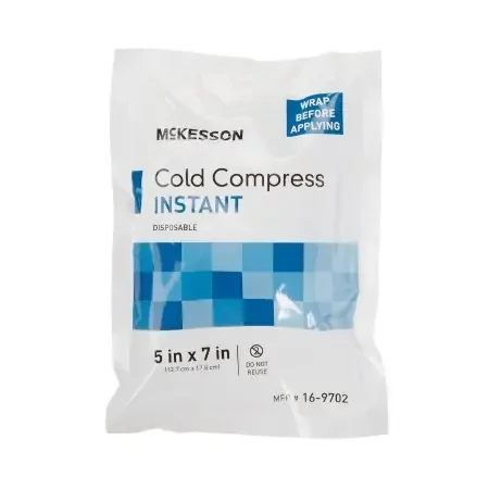 McKesson – Instant Cold Pack General Purpose 5 X 7 Inch Plastic / Ammonium Nitrate / Water Disposable – 16-9702