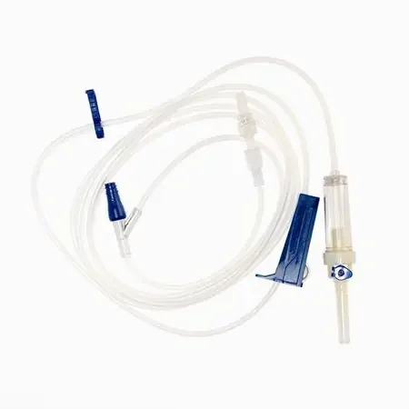 McKesson – IV Pump Set 10 Drops / mL Drip Rate 102 Inch Tubing 1 Port – TCBINF6419-A
