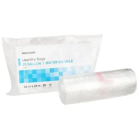 McKesson – Laundry Bag Water Soluble 20 to 25 gal. Capacity 26 X 33 Inch – 03-641A