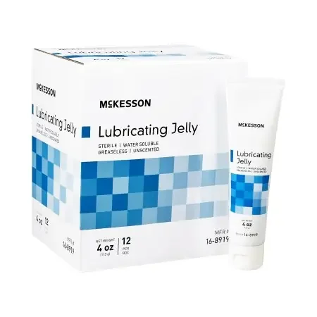 McKesson – Lubricating Jelly 4 oz. Tube Sterile – 16-8919
