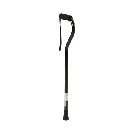 McKesson – Offset Cane Aluminum 30 to 39 Inch Height Black – 146-RTL10306