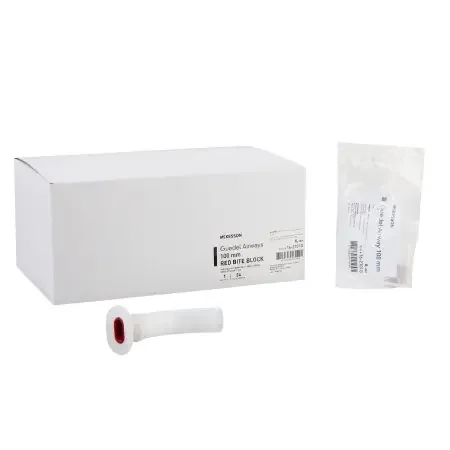 McKesson – Oropharyngeal Airway Guedel 100 mm Length Red – 16-2101G