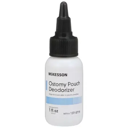 McKesson – Ostomy Appliance Deodorant 1 oz., Dropper Bottle, Unscented – 137-5719