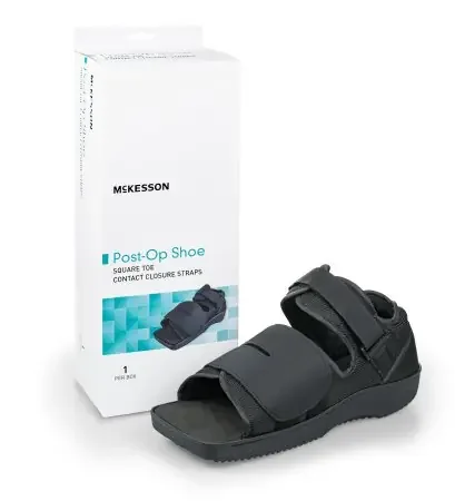 McKesson – Post-Op Shoe X-Large Unisex Black – 155-79-81238