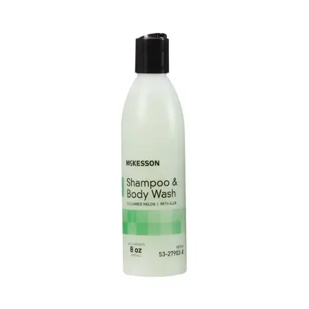 McKesson – Shampoo and Body Wash 8 oz. Flip Top Bottle Cucumber Melon Scent – 53-27903-8