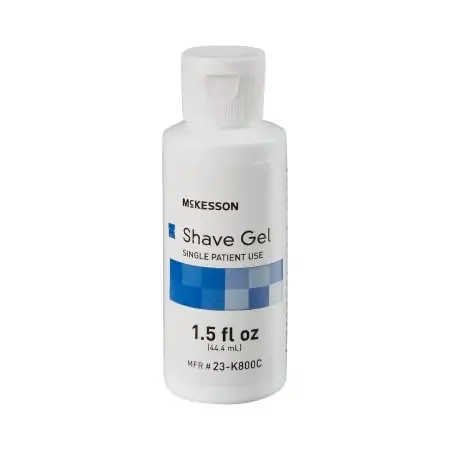 McKesson – Shaving Gel 1.5 oz. Flip Top Bottle – 23-K800C