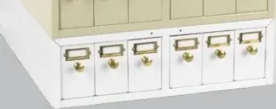 McKesson – Slide Storage Cabinet Metal 6 Dual Slotted Drawers – 177-513500W