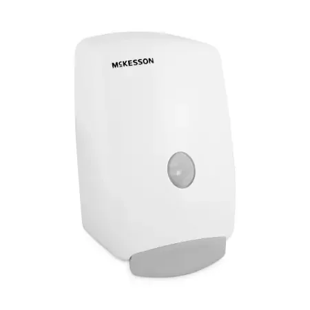McKesson – Soap Dispenser White Plastic Manual Push 2000 mL Wall Mount – 53-2000